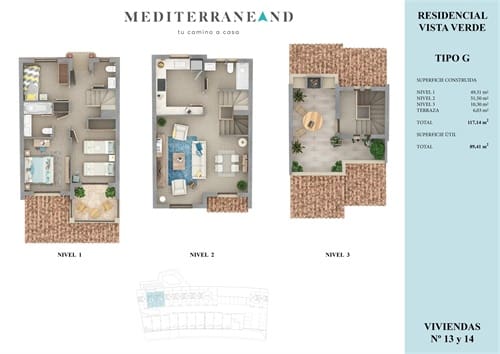 3 soveværelse Byhus til salg i Almunecar med swimmingpool garage - € 275.000 (Ref: 9207273)