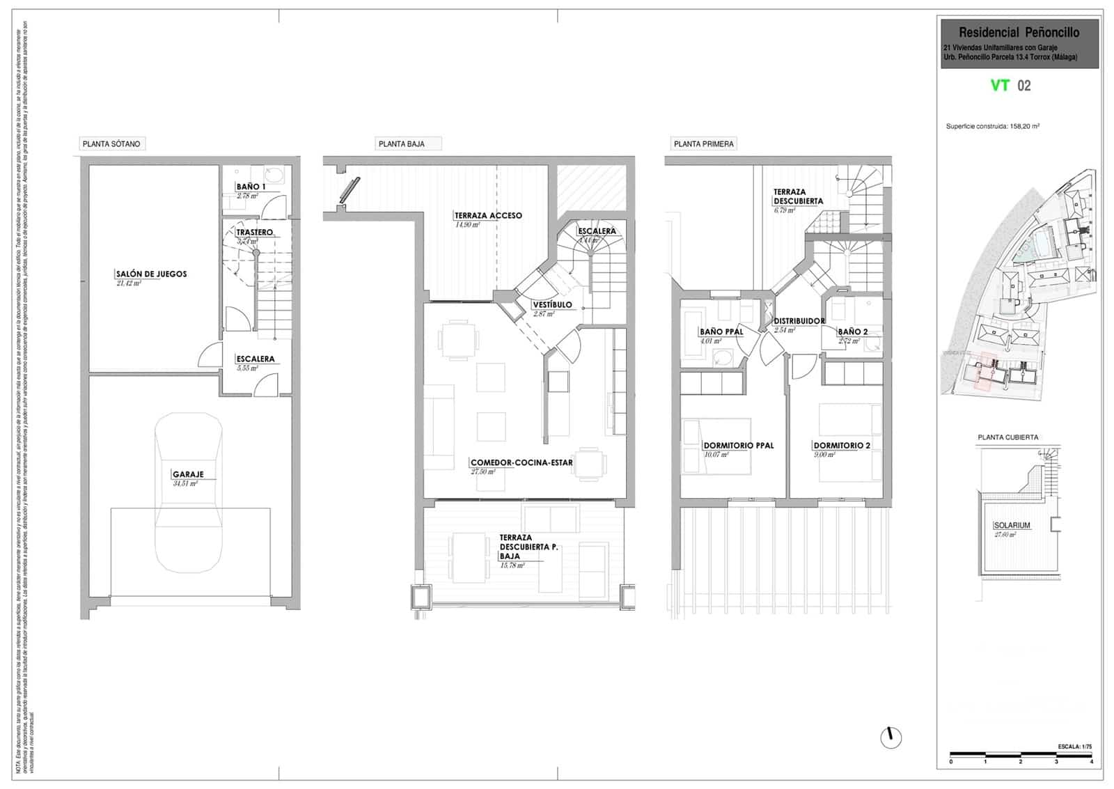 2 soveværelse Byhus til salg i Torrox med swimmingpool garage - € 318.000 (Ref: 9227785)