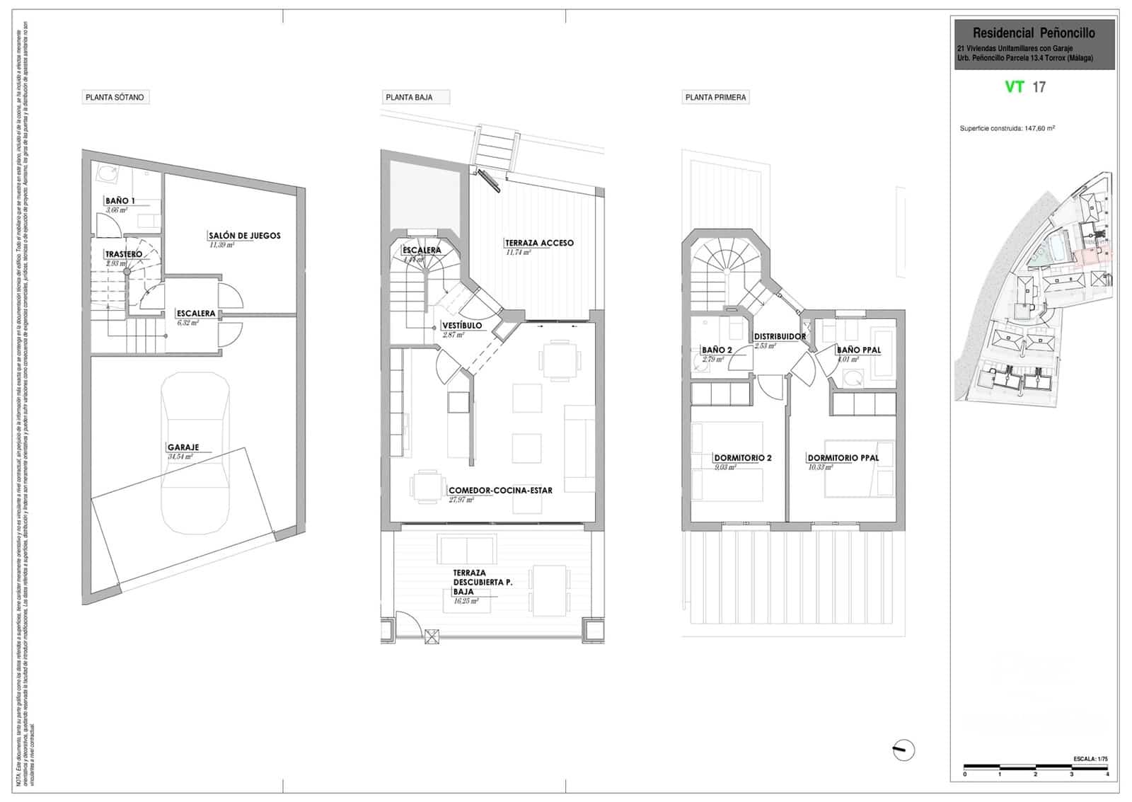 2 soveværelse Byhus til salg i Torrox med swimmingpool garage - € 318.000 (Ref: 9227785)