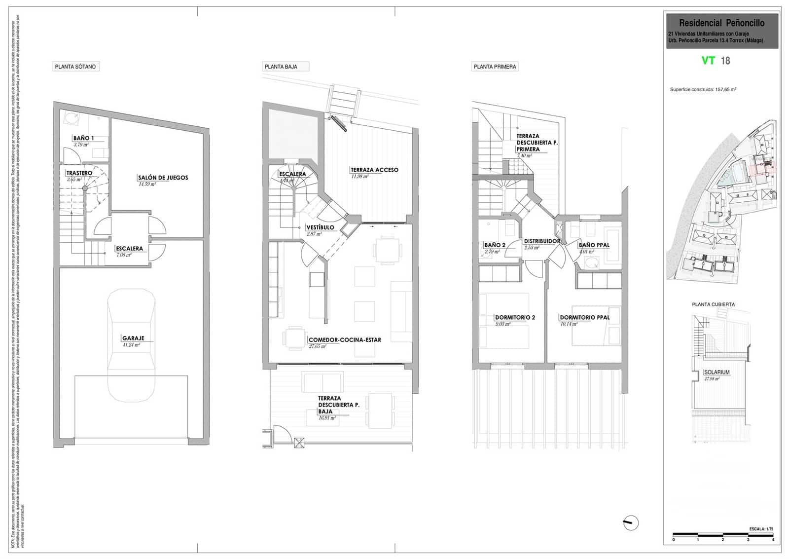 2 soveværelse Byhus til salg i Torrox med swimmingpool garage - € 318.000 (Ref: 9227785)