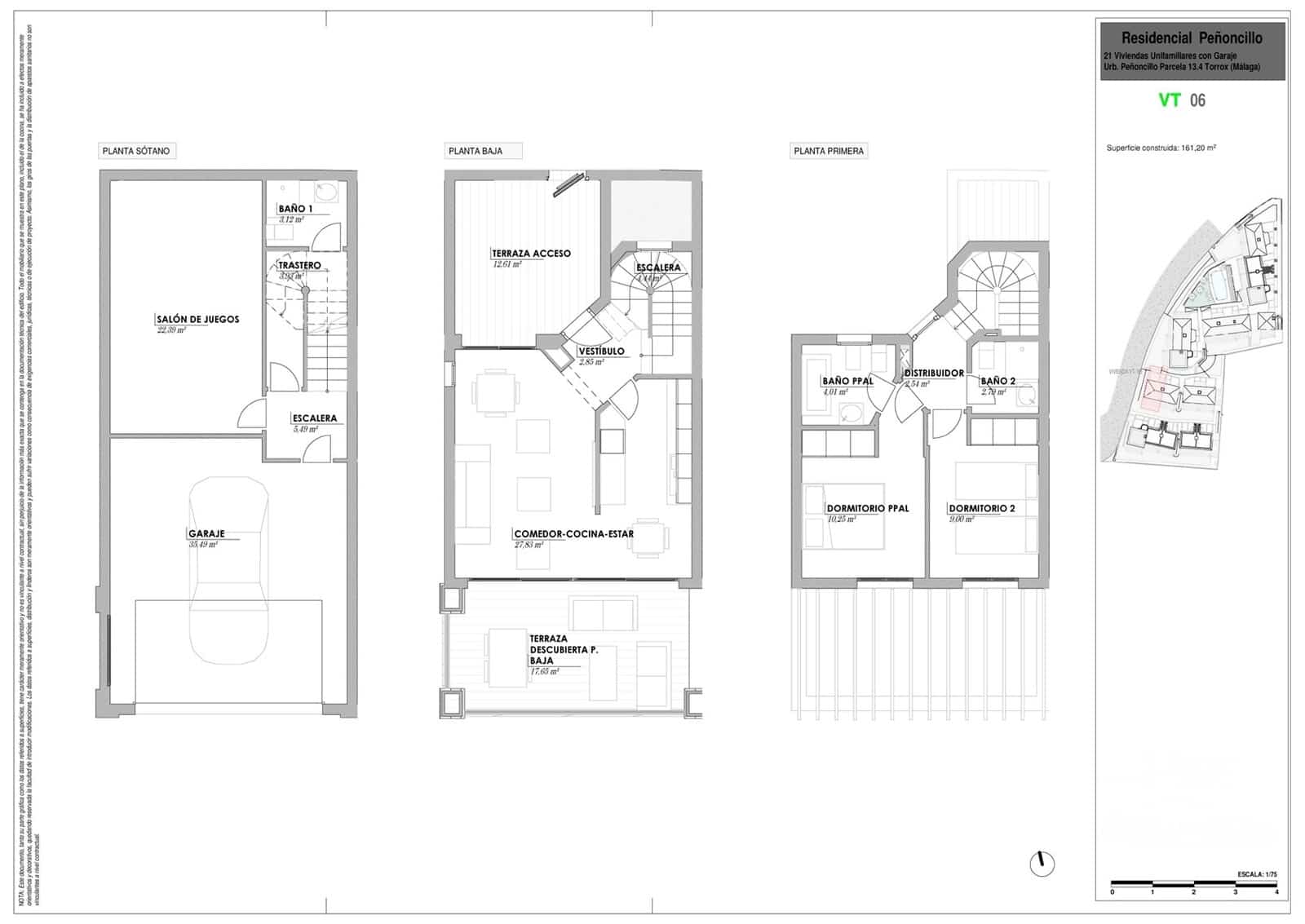 2 soveværelse Byhus til salg i Torrox med swimmingpool garage - € 318.000 (Ref: 9227785)
