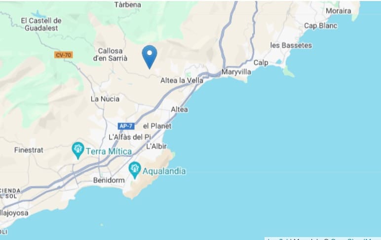 4 sovrum Villa till salu i Altea la Vella med garage - 995 000 € (Ref: 8215097)