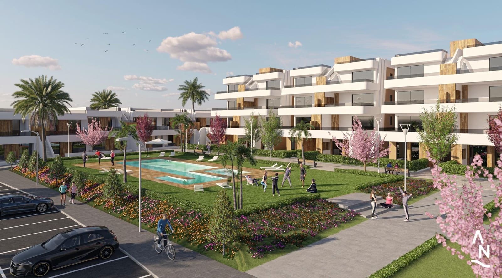 3 bedroom Apartment for sale in Condado de Alhama with pool - € 218,400 (Ref: 8766002)