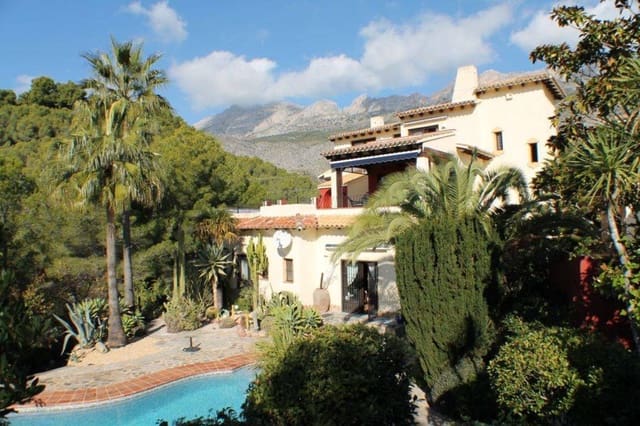 8 soverom Villa til salgs i Altea la Vella, Altea med svømmebasseng garasje - € 1 470 000 (Ref: 8766033)