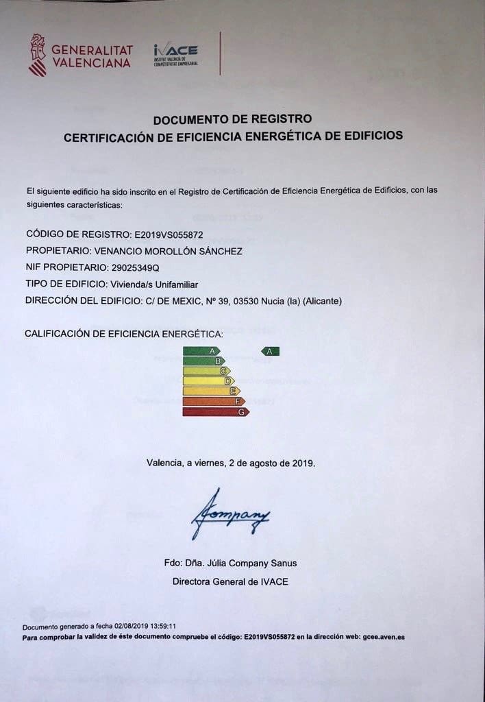 5 sypialnia Willa na sprzedaż w La Nucia z basenem garażem - 1 300 000 € (Ref: 8766044)