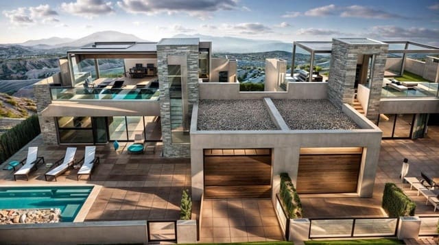 3 soverom Villa til salgs i La Pinilla, Fuente Alamo de Murcia med svømmebasseng - € 379 845 (Ref: 8922996)