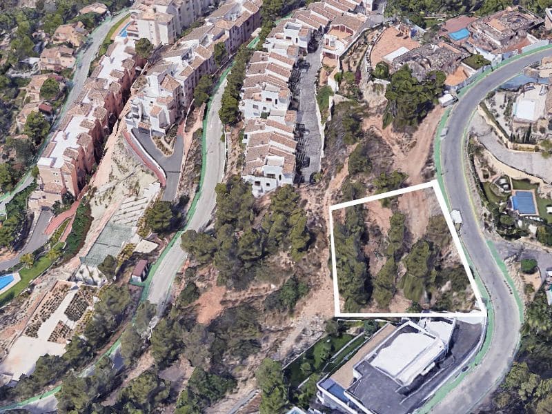 Byggetomt til salgs i Altea - € 450 000 (Ref: 9151188)