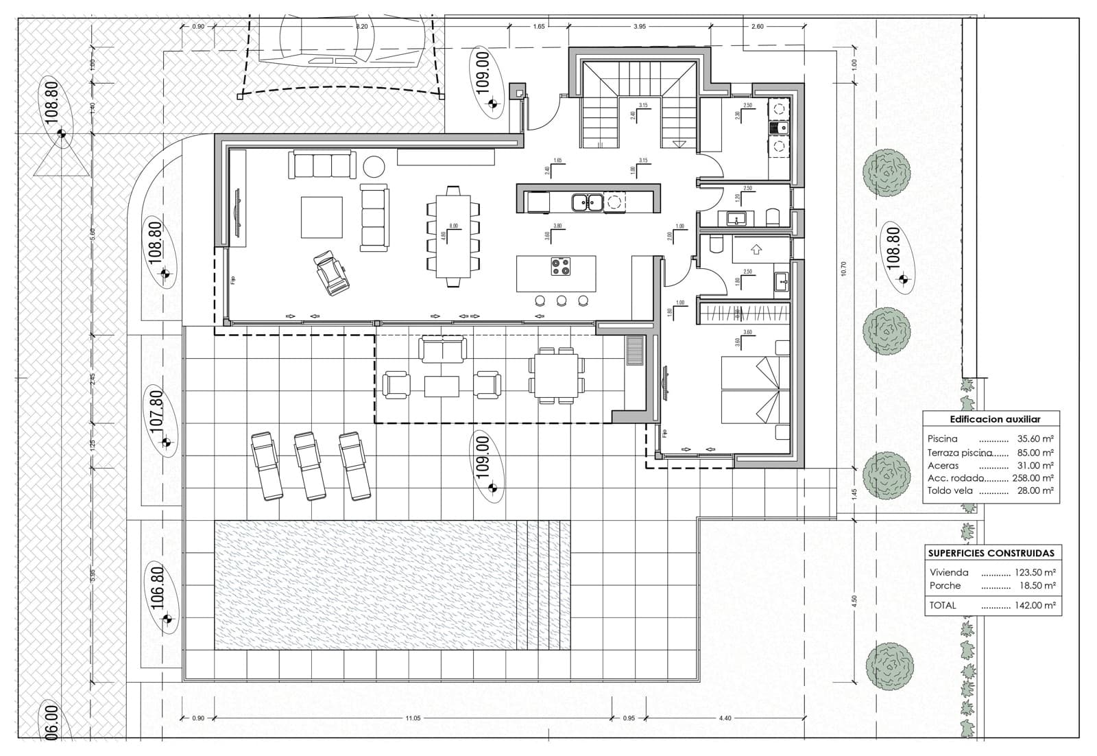 3 sypialnia Willa na sprzedaż w Calpe / Calp z basenem - 975 000 € (Ref: 9151192)