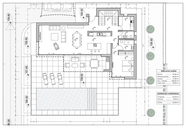 3 sypialnia Willa na sprzedaż w Calpe / Calp z basenem - 975 000 € (Ref: 9151192)