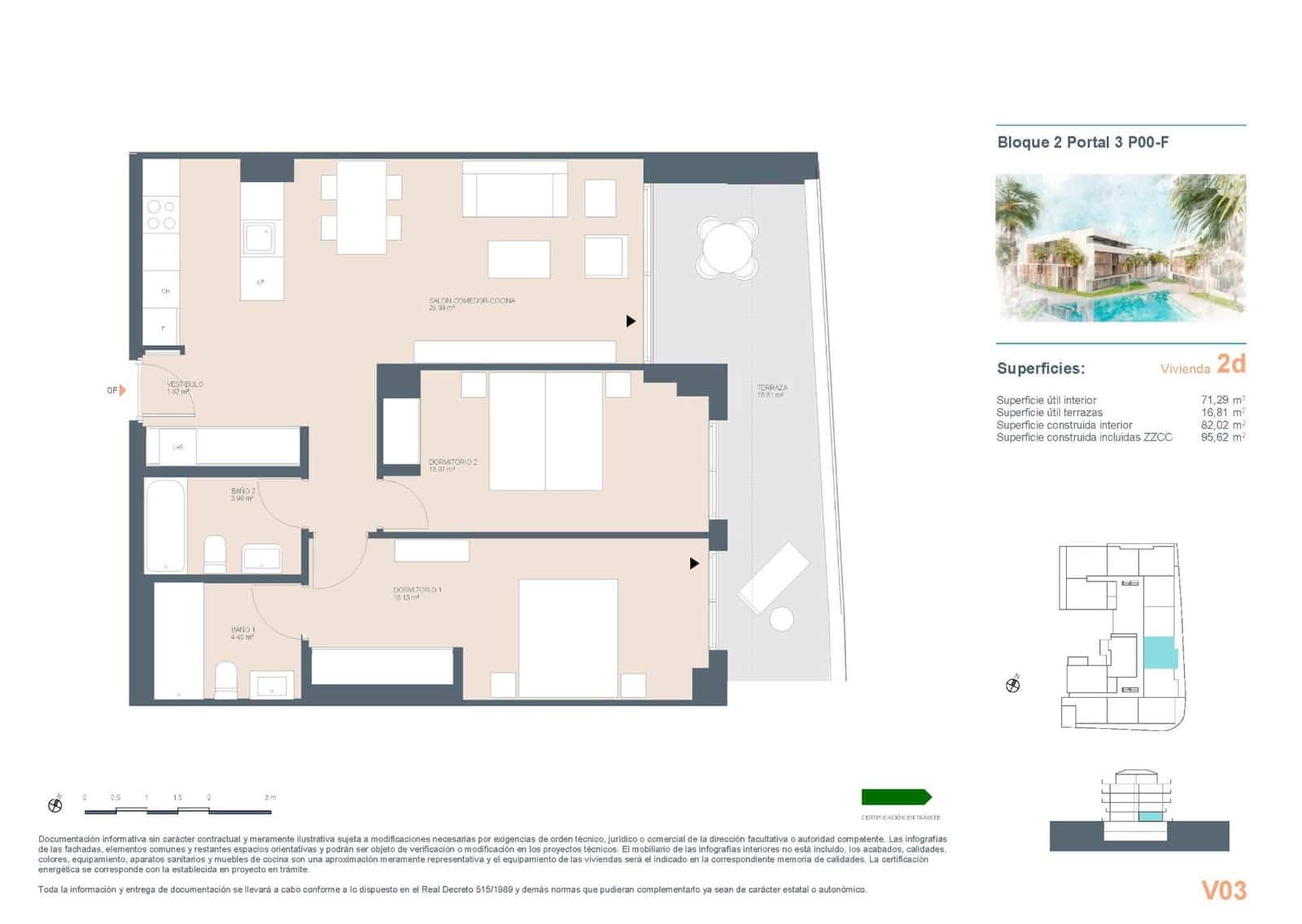 2 sypialnia Apartament na sprzedaż w Javea / Xabia z basenem - 300 000 € (Ref: 9151245)