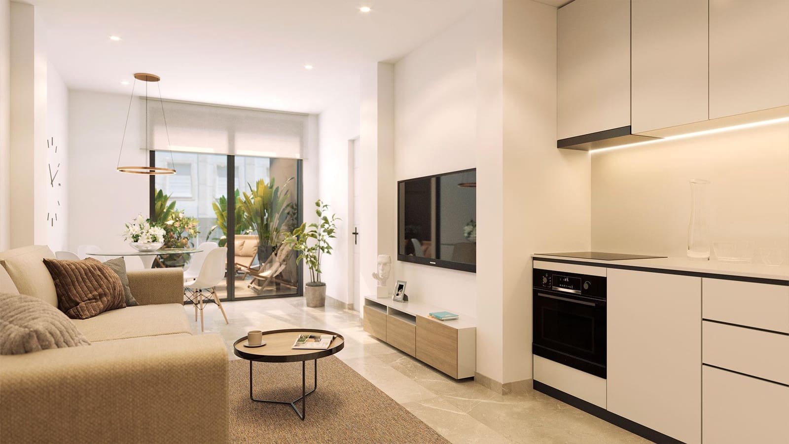 1 sypialnia Apartament na sprzedaż w Torrevieja z basenem - 250 000 € (Ref: 9151432)