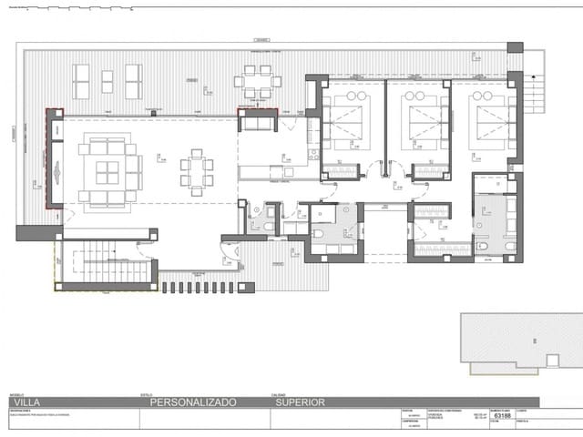3 bedroom Villa for sale in Benitachell / Benitatxell with pool - € 2,167,000 (Ref: 9516649)