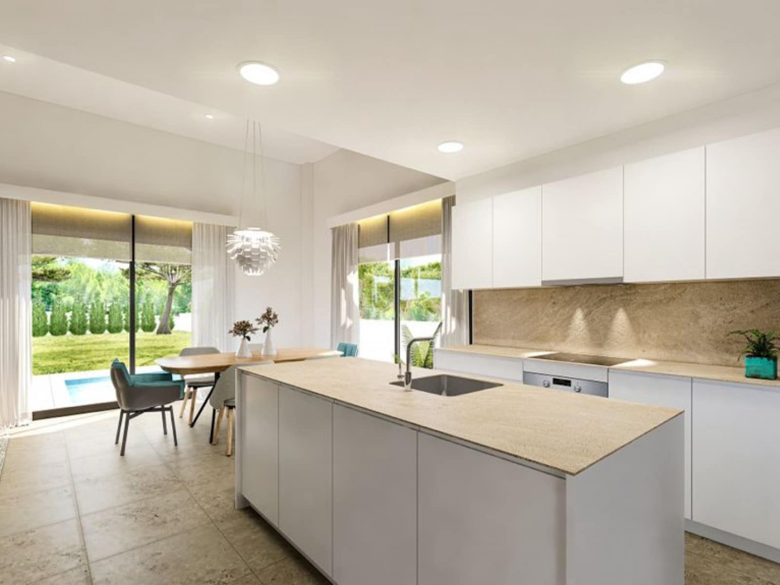 3 chambre Villa/Maison à vendre à Finestrat avec piscine - 850 000 € (Ref: 9516659)