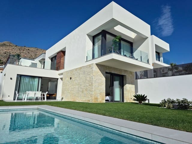 3 makuuhuone Huvila myytävänä paikassa Finestrat mukana uima-altaan - 1 065 000 € (Ref: 9516670)