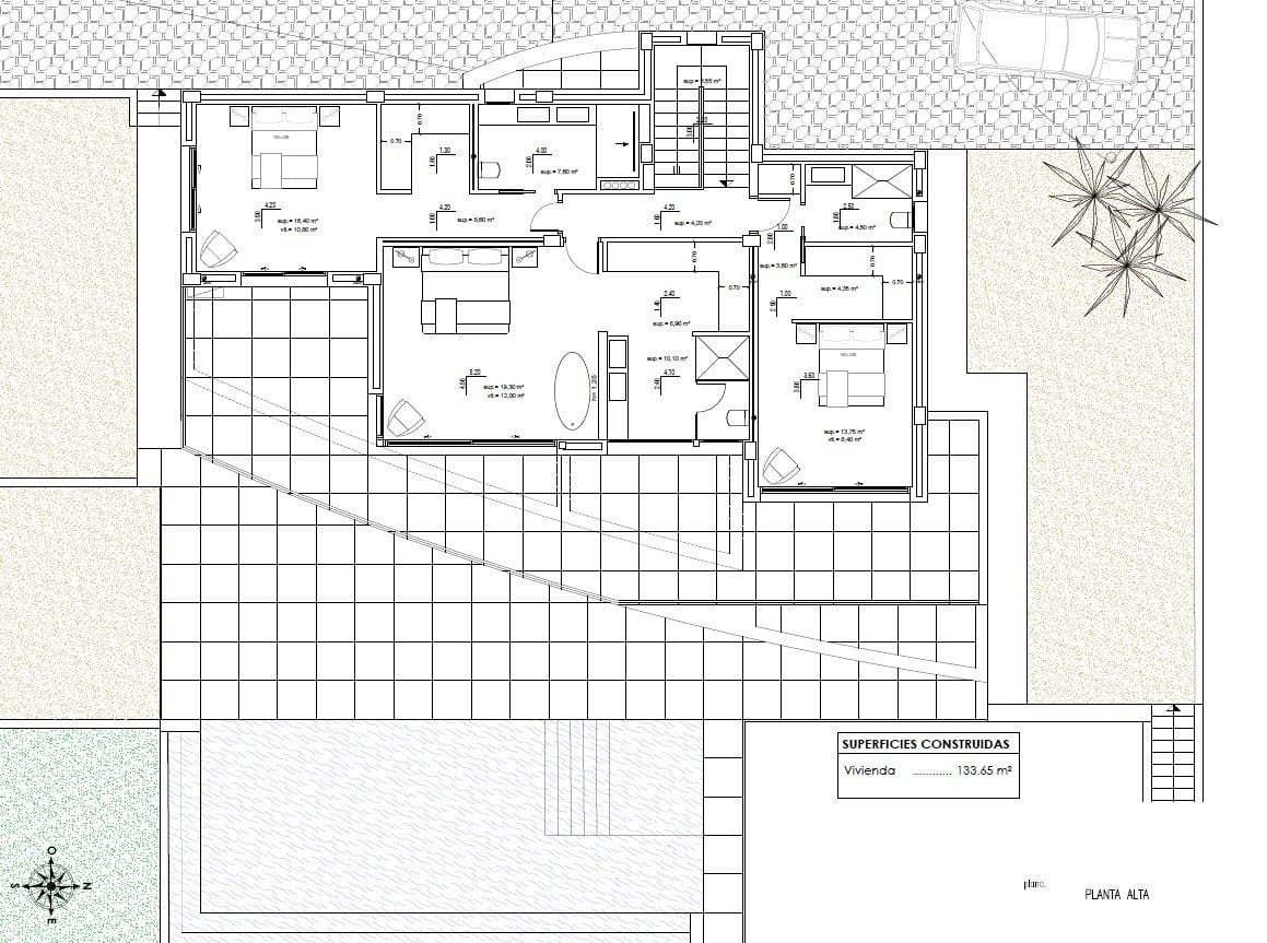 Chalet de 5 habitaciones en Moraira en venta con piscina - 1.995.000 € (Ref: 9516711)