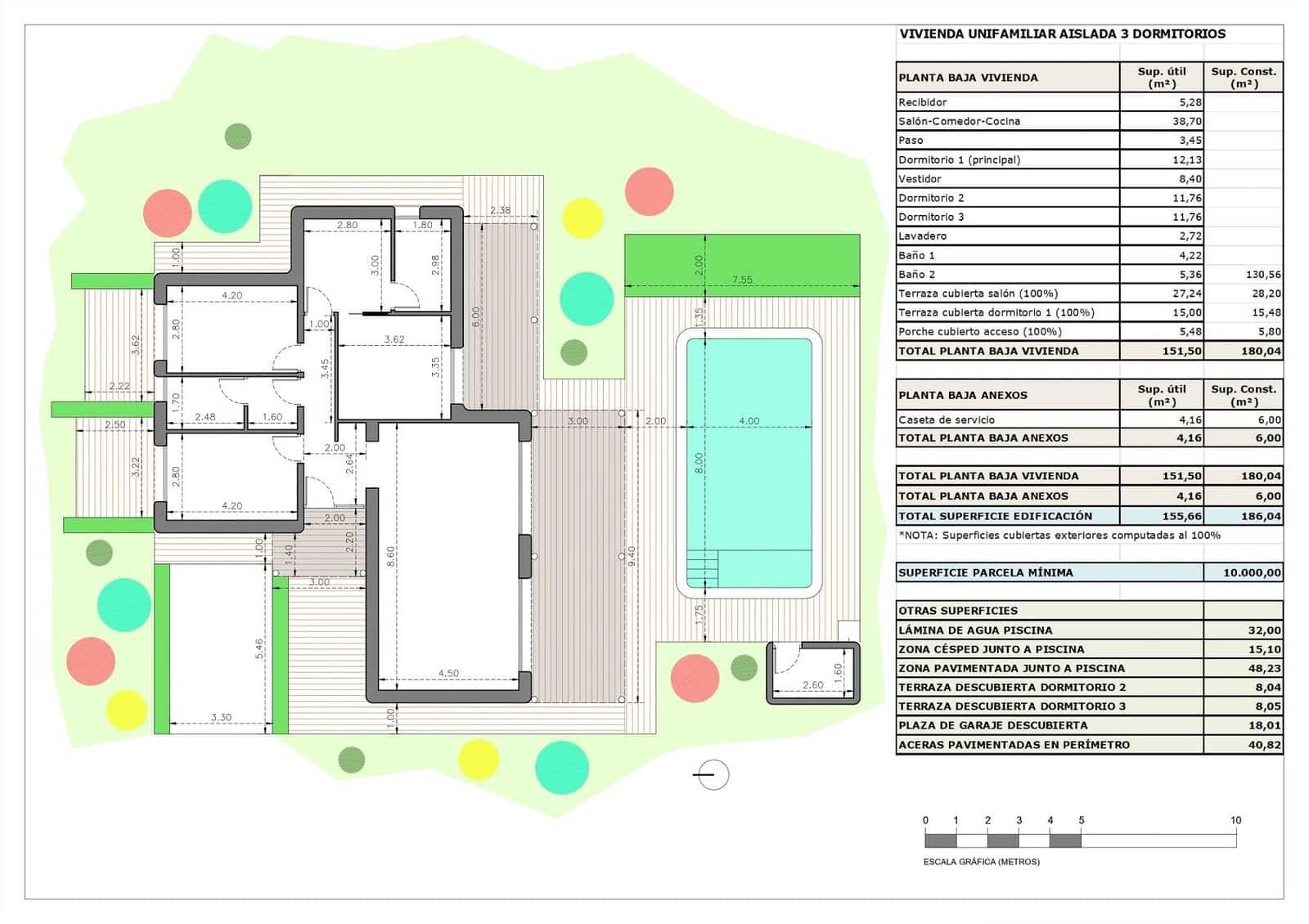 3 slaapkamer Villa te koop in Rodriguillo met zwembad - € 412.000 (Ref: 9516787)