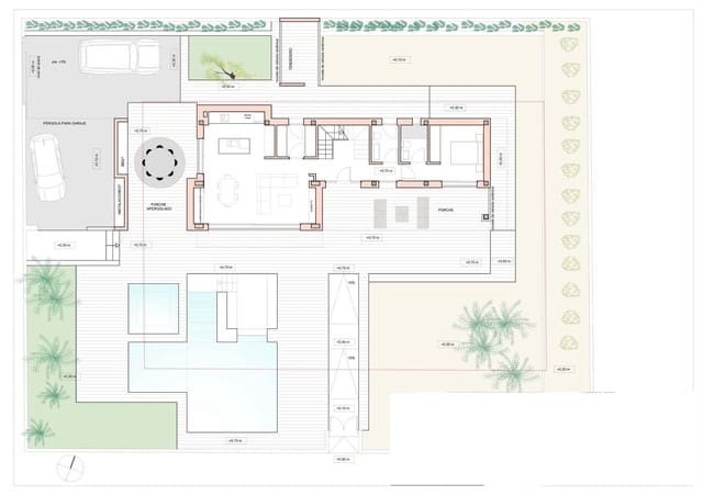 4 sypialnia Willa na sprzedaż w Cabo Roig, Orihuela z basenem - 1 575 000 € (Ref: 9516923)