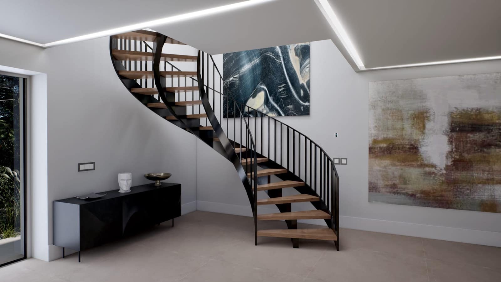 5 sypialnia Willa na sprzedaż w Alfaz del Pi / L'Alfas del Pi z basenem garażem - 1 900 000 € (Ref: 9517101)