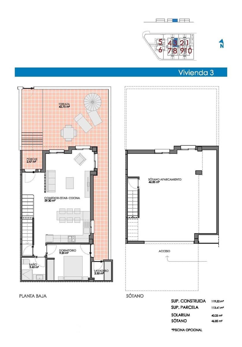 4 slaapkamer Rijtjeshuis te koop in Bigastro - € 269.900 (Ref: 9517579)