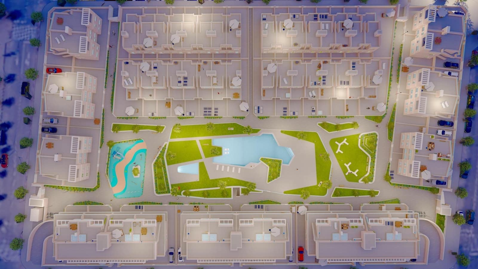 3 soveværelse Rækkehus til salg i Pilar de la Horadada med swimmingpool - € 319.900 (Ref: 9765629)