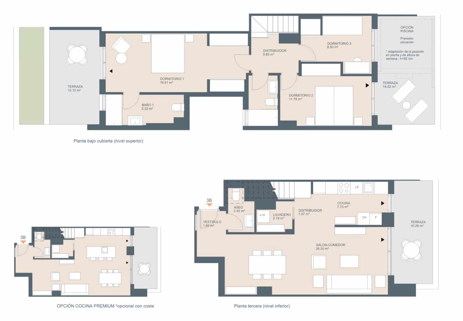 3 bedroom Apartment for sale in Javea / Xabia with garage - € 682,000 (Ref: 9765795)