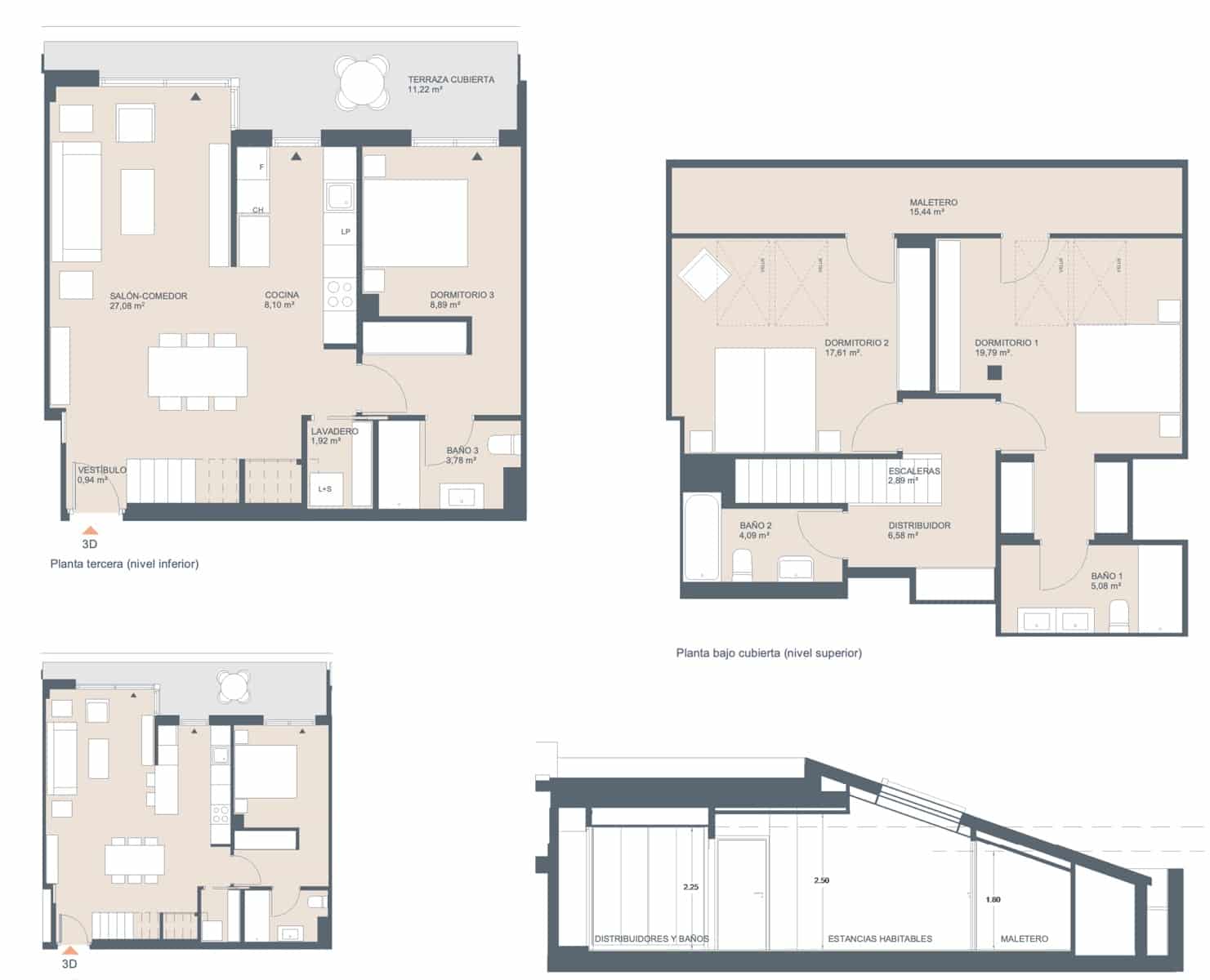 3 bedroom Apartment for sale in Javea / Xabia with garage - € 513,000 (Ref: 9765796)