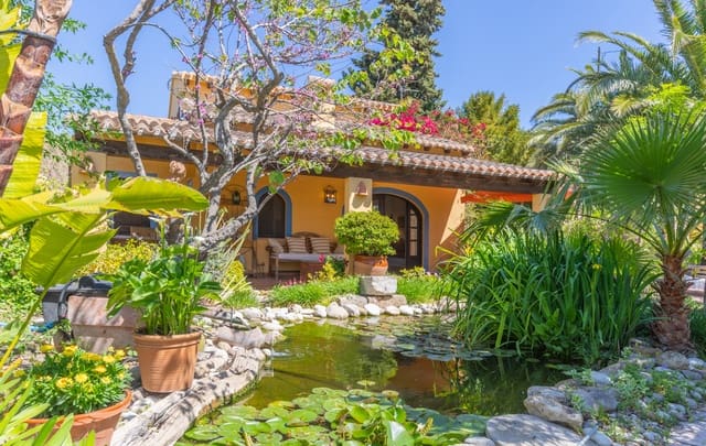 8 chambre Finca/Maison de Campagne à vendre à Teulada Pueblo, Teulada-Moraira avec garage - 1 600 000 € (Ref: 9765930)