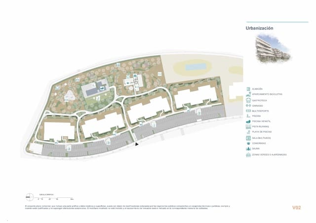 2 soveværelse Lejlighed til salg i Dénia med swimmingpool - € 313.000 (Ref: 9766022)