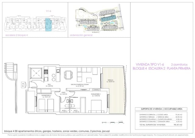 2 bedroom Apartment for sale in Orihuela Costa, Orihuela with pool - € 339,000 (Ref: 9766067)