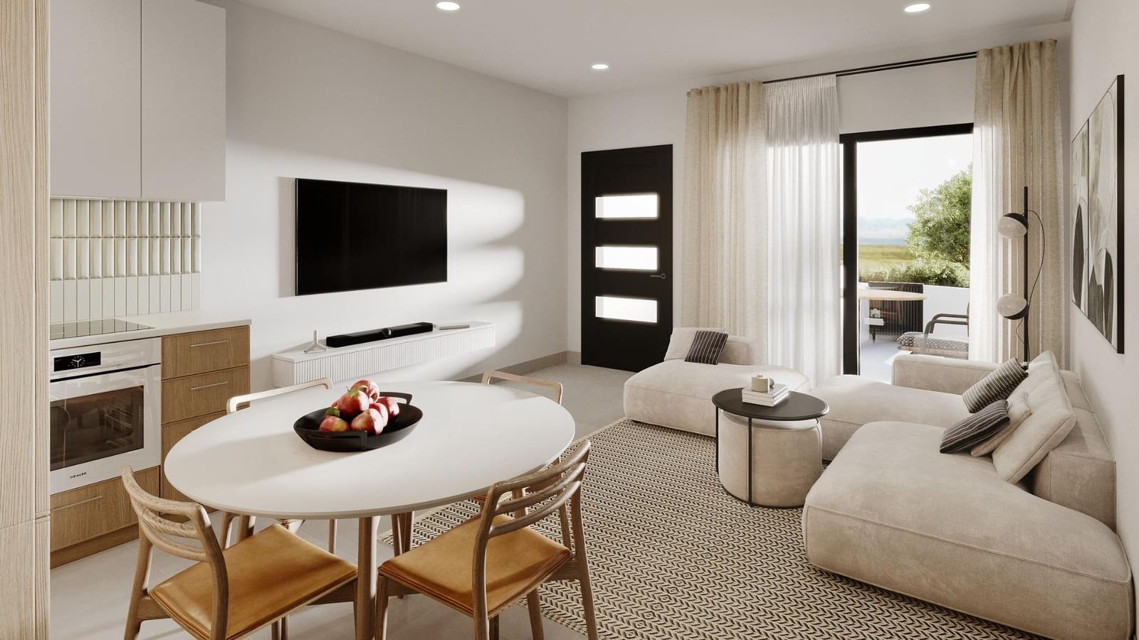 2 makuuhuone Rivitalo myytävänä paikassa Puerto de Mazarron - 221 000 € (Ref: 9766304)