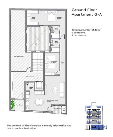 2 camera da letto Appartamento in vendita in Torrevieja con piscina - 309.000 € (Rif: 9766679)