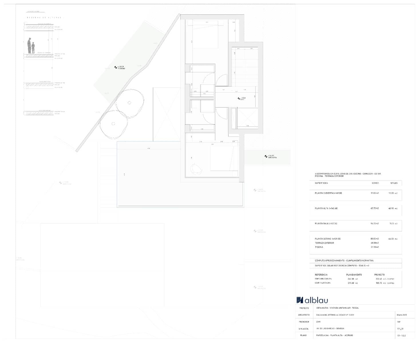 4 soverom Villa til salgs i Benissa med garasje - € 2 300 000 (Ref: 9766744)