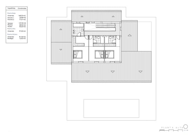 4 sypialnia Willa na sprzedaż w Teulada Pueblo, Teulada-Moraira z garażem - 1 795 000 € (Ref: 9766745)
