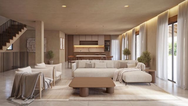 4 sypialnia Willa na sprzedaż w Teulada Pueblo, Teulada-Moraira z garażem - 1 795 000 € (Ref: 9766745)