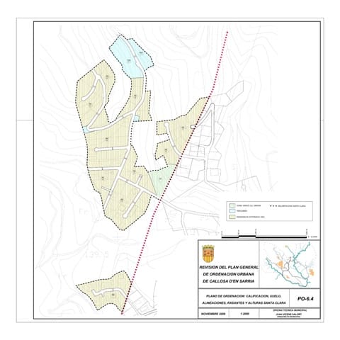 Building Plot for sale in Callosa d'En Sarrià - € 850,000 (Ref: 9766752)