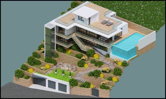 4 soveværelse Villa til salg i Benidorm med swimmingpool garage - € 1.800.000 (Ref: 9766770)