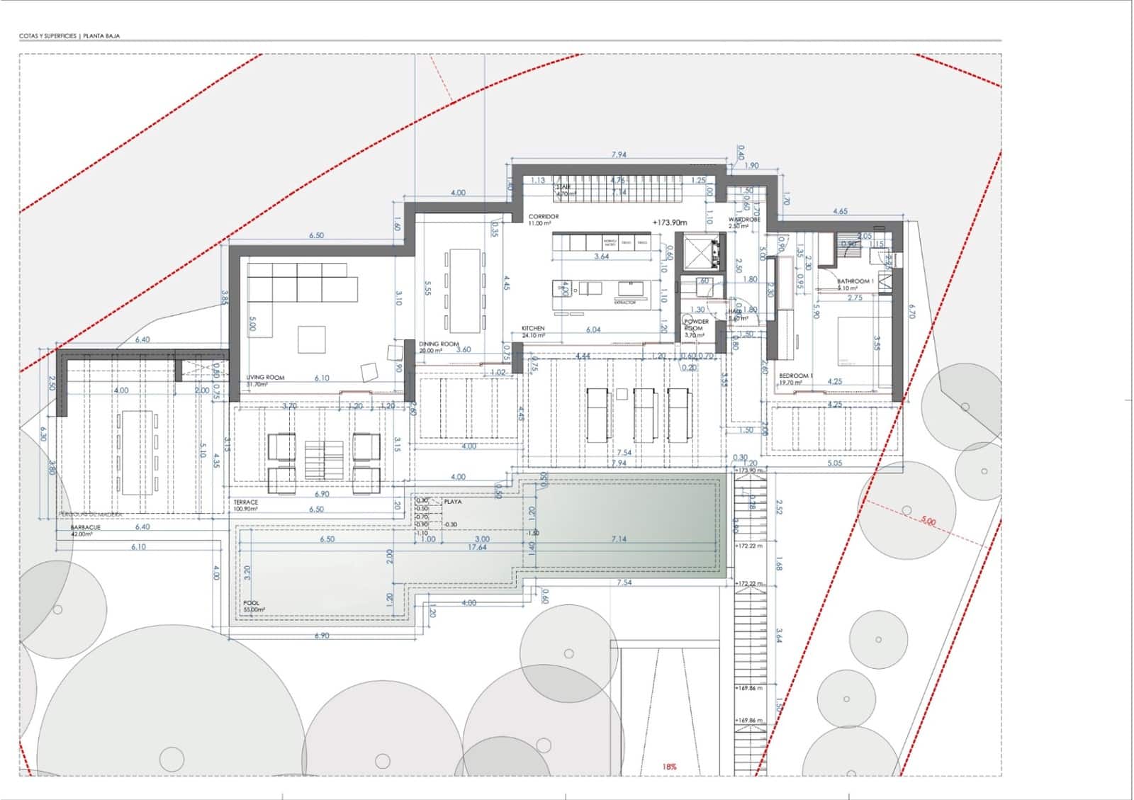 Chalet de 3 habitaciones en Benissa en venta con garaje - 3.900.000 € (Ref: 9766787)
