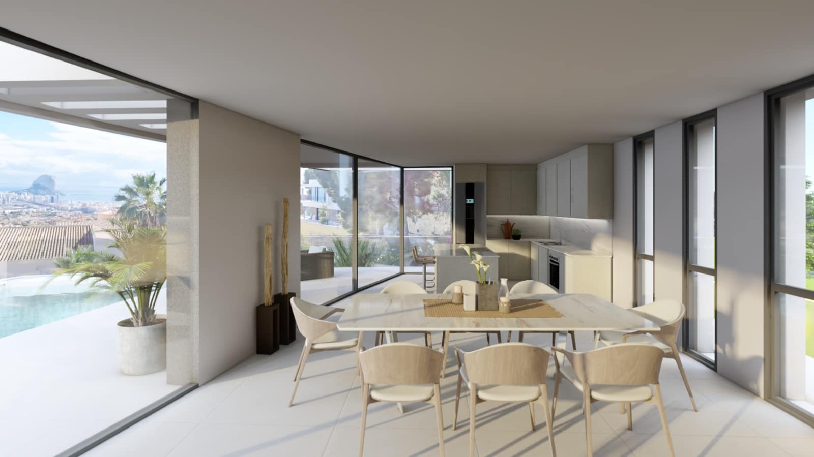 4 Zimmer Villa zu verkaufen in Calpe / Calp mit Garage - 1.659.000 € (Ref: 9766794)