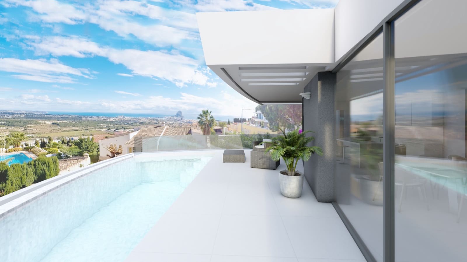 4 Zimmer Villa zu verkaufen in Calpe / Calp mit Garage - 1.659.000 € (Ref: 9766794)