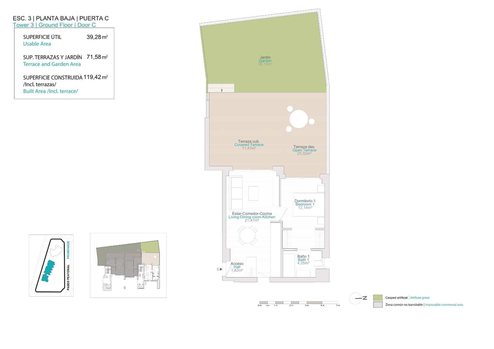 Apartamento de 1 habitación en La Villajoyosa / Vila Joiosa en venta con piscina - 318.000 € (Ref: 9862672)