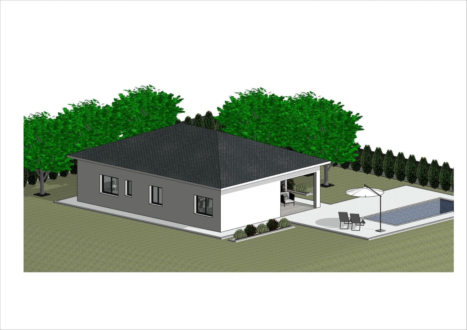 Chalet de 3 habitaciones en La Romana en venta con piscina - 378.000 € (Ref: 9862760)