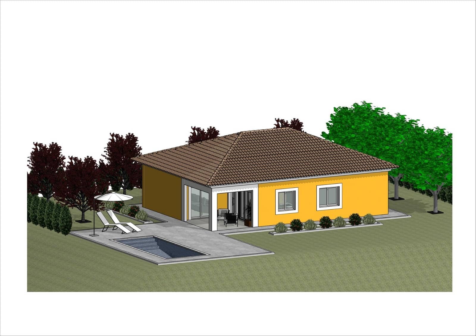 Chalet de 3 habitaciones en La Romana en venta con piscina - 378.000 € (Ref: 9862760)