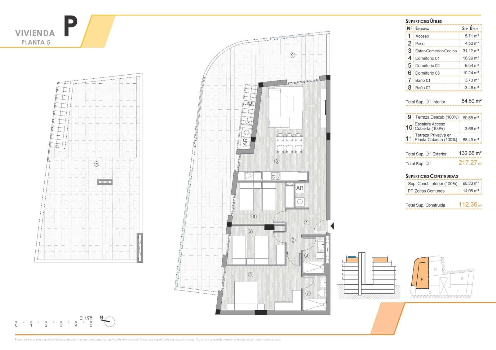 3 sovrum Lägenhet till salu i Torrevieja med pool - 440 000 € (Ref: 9863206)