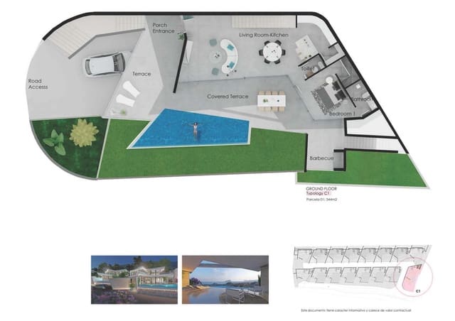 4 sypialnia Willa na sprzedaż w Benitachell / Benitatxell z basenem - 1 390 000 € (Ref: 9863280)