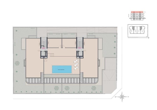3 soveværelse Lejlighed til salg i Benijófar med swimmingpool - € 329.900 (Ref: 9936918)