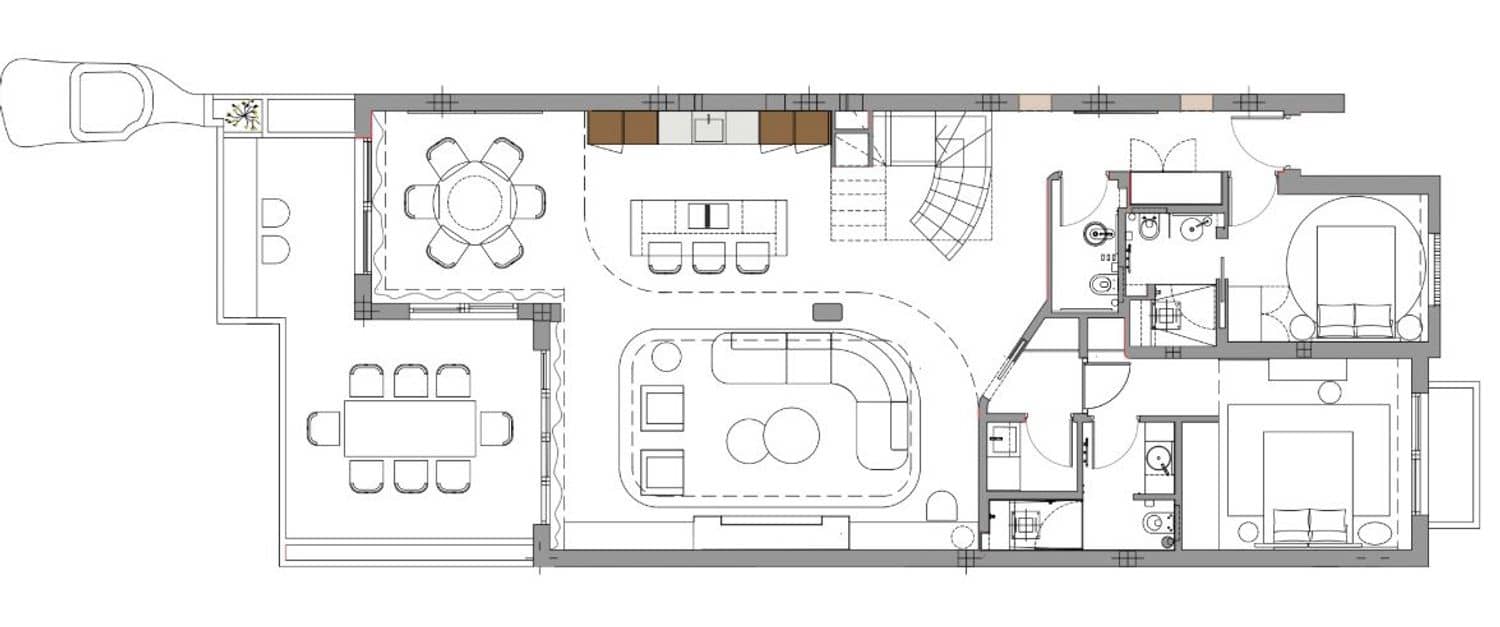 3 camera da letto Appartamento in vendita in New Golden Mile con piscina garage - 4.995.000 € (Rif: 9780008)