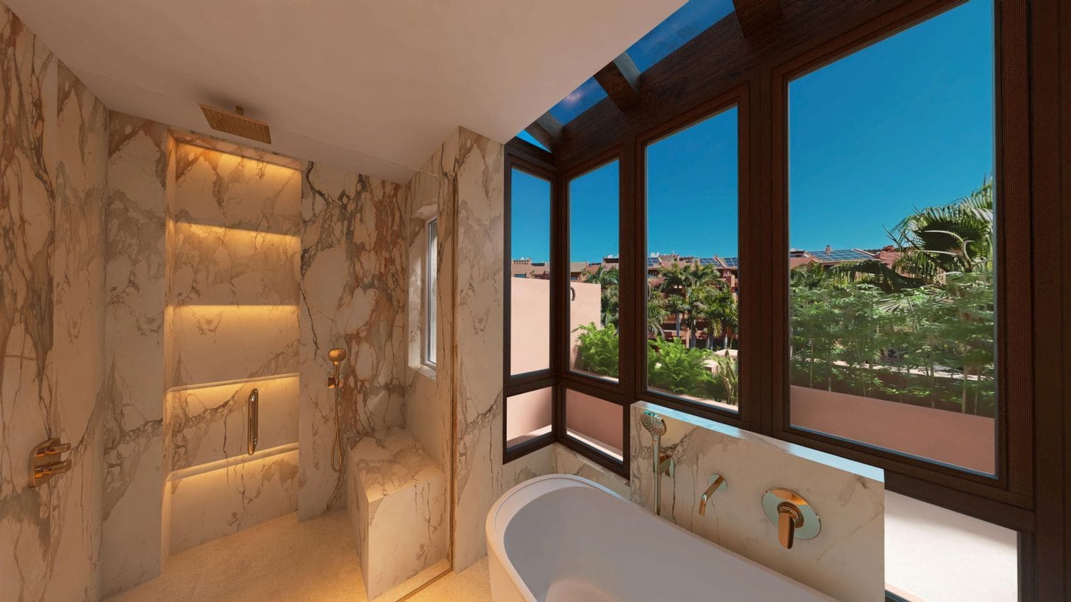 3 camera da letto Appartamento in vendita in New Golden Mile con piscina garage - 4.995.000 € (Rif: 9780008)