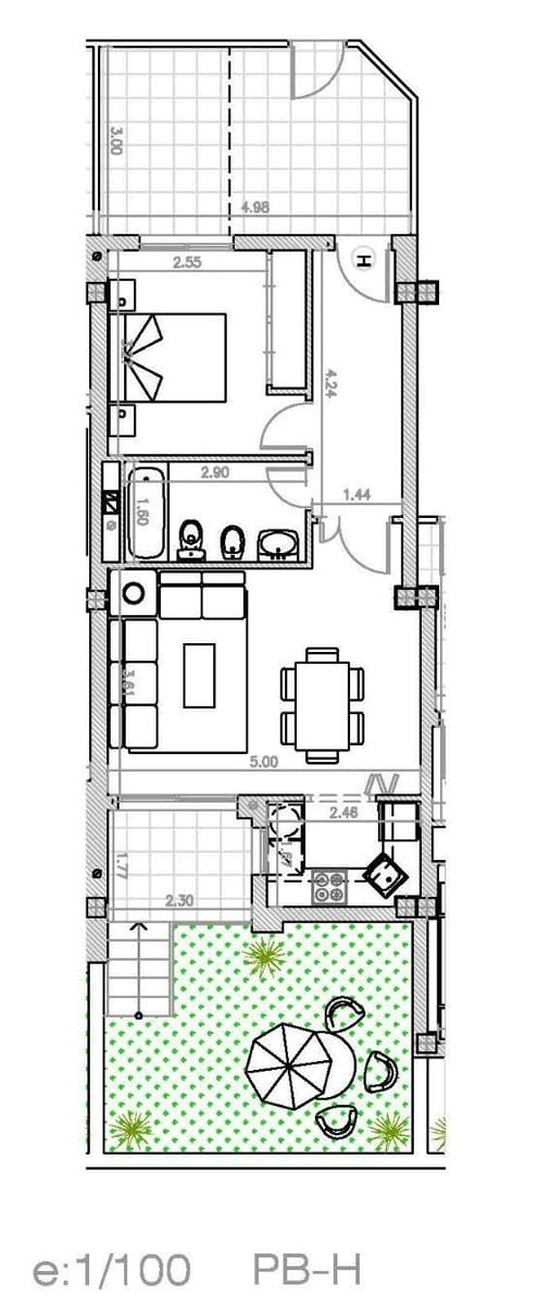 1 soverom Leilighet til salgs i Orihuela Costa med svømmebasseng garasje - € 140 500 (Ref: 9759563)
