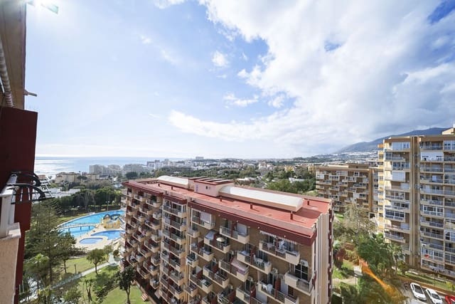 1 chambre Appartement à vendre à Benalmadena Costa, Benalmádena avec piscine - 244 500 € (Ref: 9647683)