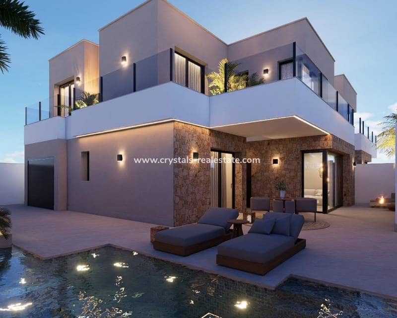 4 sypialnia Willa na sprzedaż w San Pedro del Pinatar z basenem garażem - 899 000 € (Ref: 10158539)